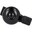 Simson bel mini 32mm met flex-band bevestiging, zwart