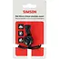 Simson Bel Micro 23mm, rubber elastiek bevestiging, zwart