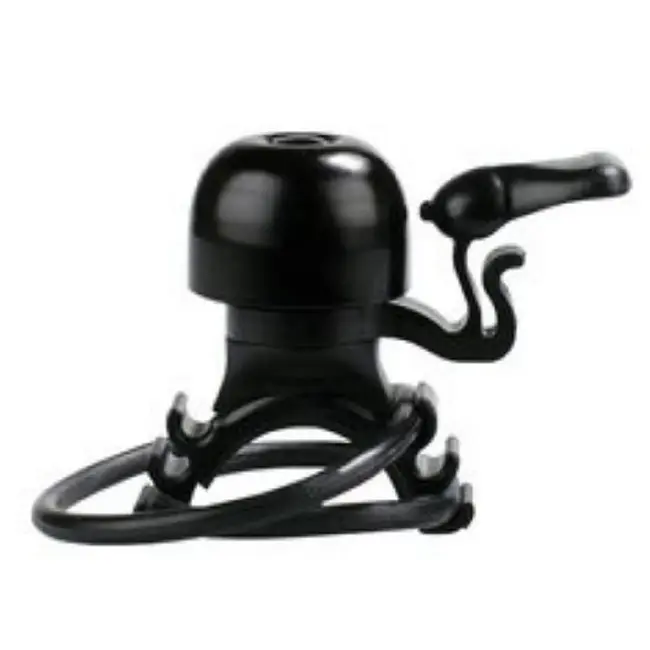 Simson Bel Micro 23mm, rubber elastiek bevestiging, zwart