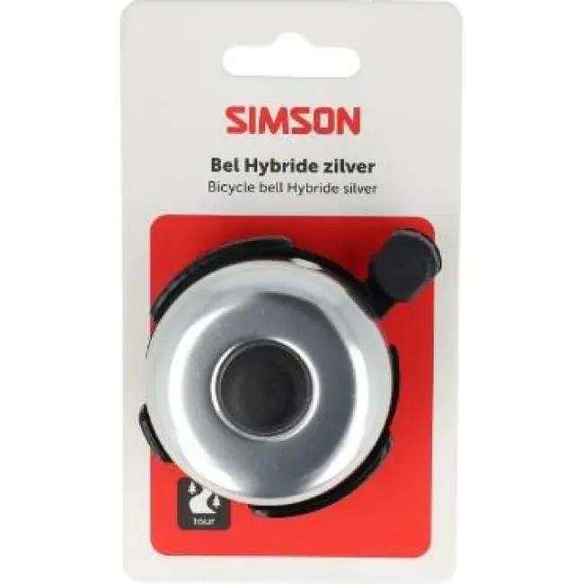 Simson Bel Hybride zilver