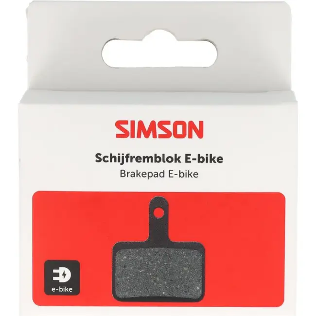Simson 1 paar schijfremblokjes voor Shimano /tektro  E-Bike