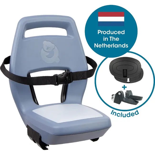 Qibbel Junior 6+ Ocean Blue – blauw/blauw – incl. voetsteunen en voetbeschermingsplaten
