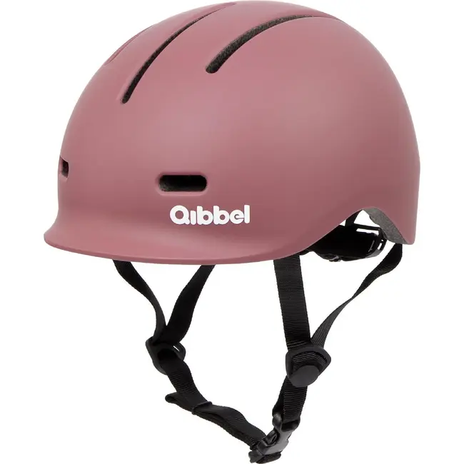 Qibbel Kinder Fietshelm S (52–56?cm) – Plum Rose – Ventilerend & EN1078 Gecertificeerd