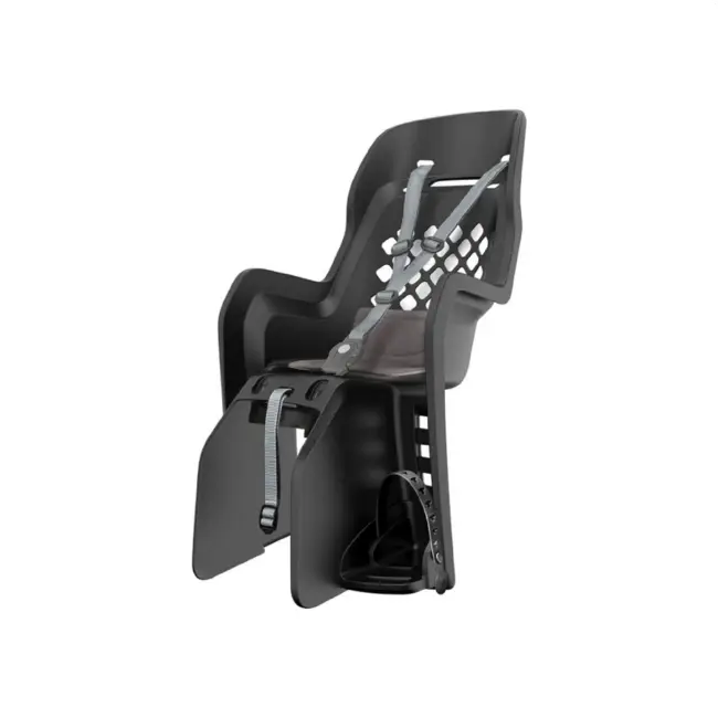 Polisport Groovy MIK HD achterzitje, dragerbevestiging. Kleur: zwart