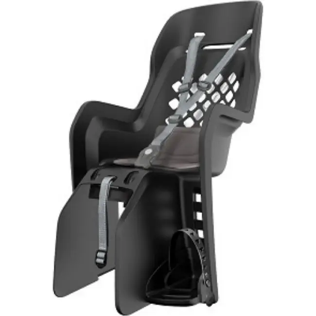 Polisport Groovy MIK HD achterzitje, dragerbevestiging. Kleur: zwart