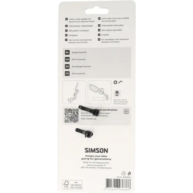 Simson Spiegel "Essential"