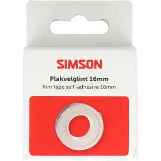 Simson Plakvelglint, 16mm breed