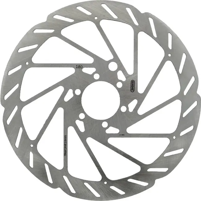 Elvedes Remschijf zesgats ø180 mm D=1.8 mm met sensor magnet