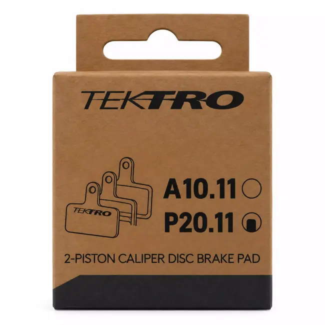Tektro schijfrem rempad Q10RS 4-piston resin, 10 paar