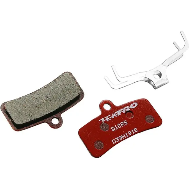 Tektro schijfrem rempad Q10RS 4-piston resin, 10 paar