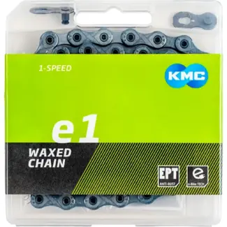 KMC ketting E1 EPT smal 1/2x3/32, 6.7mm, anti roest, 110 L single speed