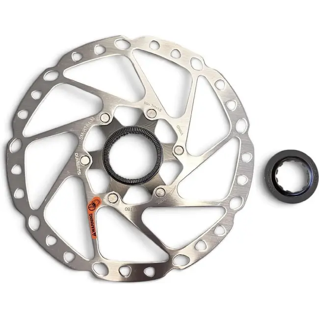Shimano RT64 Remschijf RVS 180mm Centerlock montage