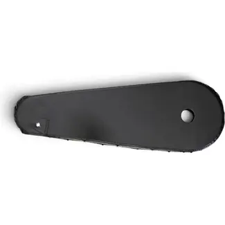 Falkx Kettingkast lakdoek 26 inch zwart als afdekking voor fietsketting en kettingwiel op de fiets