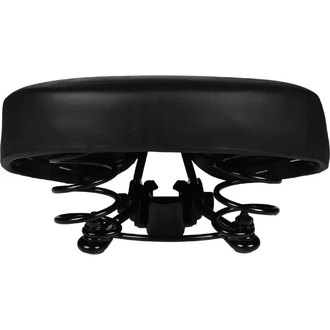 Benson Fietszadel met veer - Topcomfort - 245x205 mm - Zwart