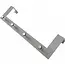 Benson Kapstok - Aluminium - 4 haken - Voor deuren van 40 mm - Draaibare haak
