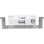 Benson Kapstok - Aluminium - 4 haken - Voor deuren van 40 mm - Draaibare haak