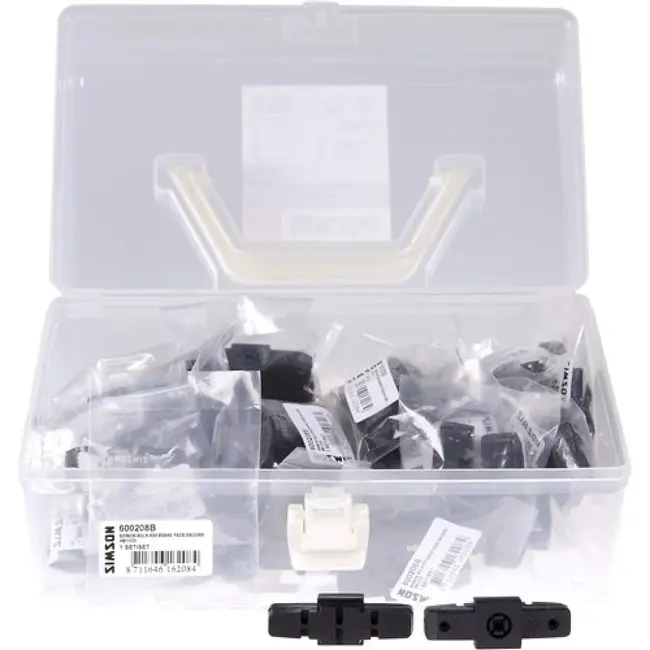 Simson remblokken Magura. 25 sets in doos