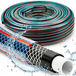 GEKO Tuinslang - 4-laags 1/2" - UV-bestendig - 30 meter - Temperatuurbestendig
