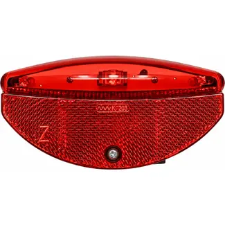 Falkx Achterlicht LED - 3 LEDs - Bewegingssensor - 80mm Montage - Inclusief Batterijen