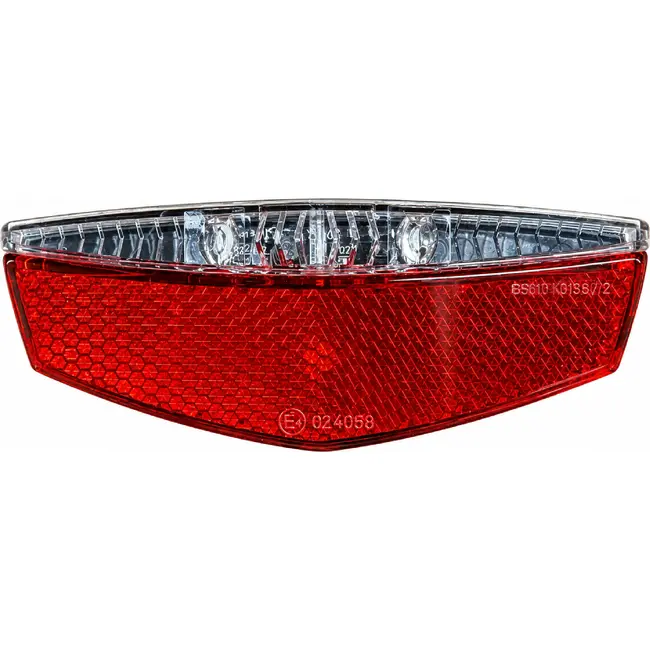 Falkx LED achterlicht - E-bike 6V - Naafdynamo compatibel - Montage 50-80mm - Verhoogde zichtbaarheid