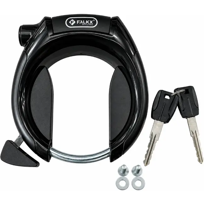 Falkx Extra sterk ringslot - Weerbestendig - Inclusief 2 sleutels - Gehard staal - Anti-roest coating