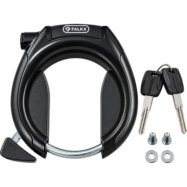 Falkx Extra sterk ringslot - Weerbestendig - Inclusief 2 sleutels - Gehard staal - Anti-roest coating