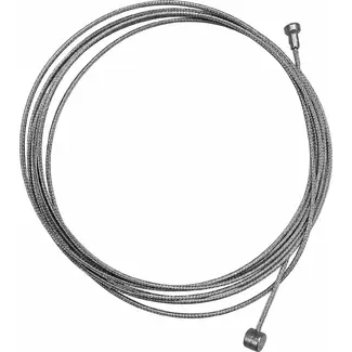 Slurf Binnenkabel achterrem - staal - 225 cm - ton/peer - zilver