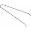 Falkx RVS spatbordstang 365 mm voor 28 x 1 5/8 x 1 3/8 fietswiel en montage van fietsspatbord