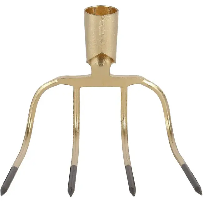 Talen Tools Mesthaak 4 Tanden Los - Perfect voor Mest en Waterplanten - Robuust Staal