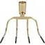 Talen Tools Mesthaak 4 Tanden Los - Perfect voor Mest en Waterplanten - Robuust Staal