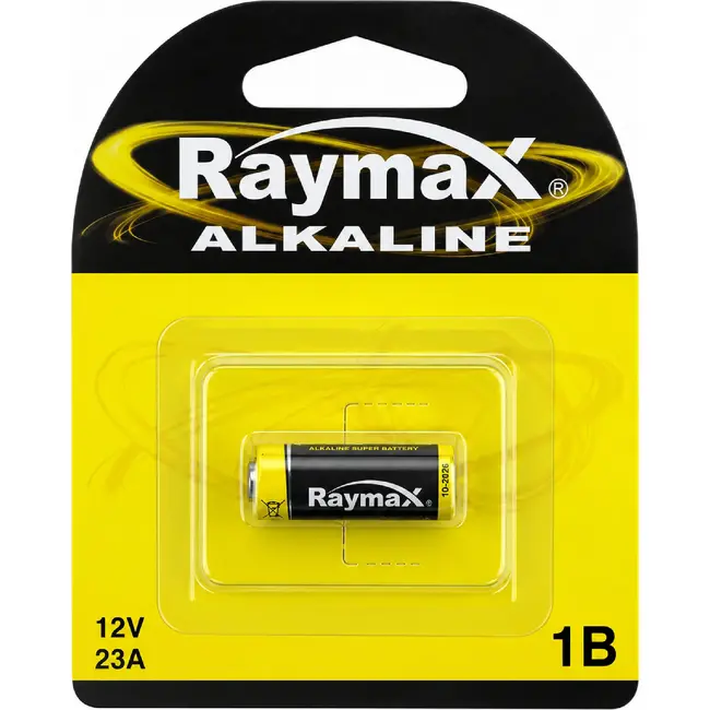 Raymax Alkaline batterij - 23A - 12V - veelzijdig gebruik - compact formaat