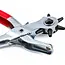 Benson Gatentang set - Revolvertang - Inclusief 3 accessoires - Rood - 3-delig
