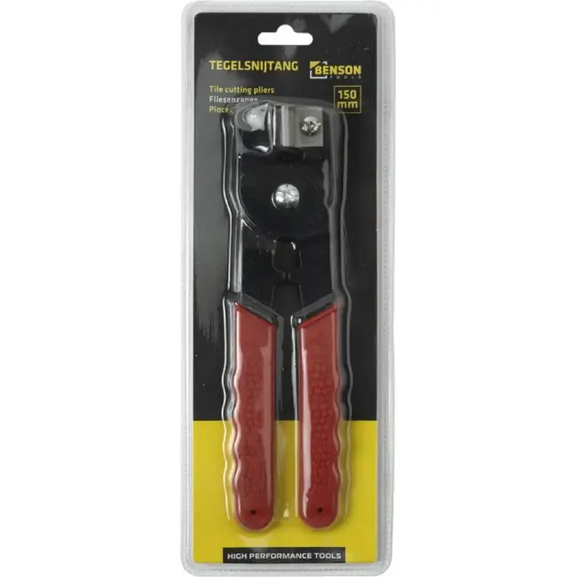 Benson Tegelsnijtang 150 mm - antislip - met grip