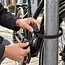 AXA Fietsslot zwart met cijfercode - model Zipper voor gebruik als beveiliging van de fiets
