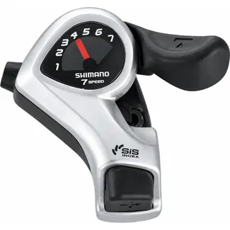 Shimano Versteller Tourney TX50 7V Rechts- Zilver (oa voor Fatbike)