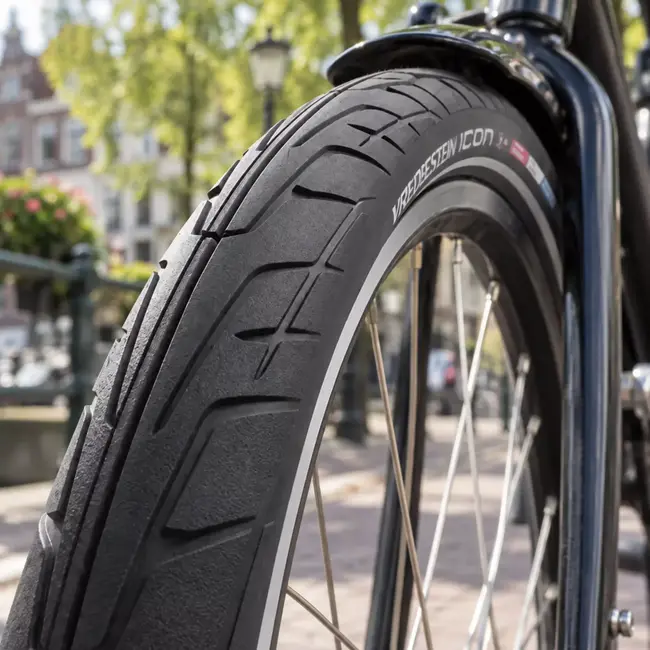 Lynx Buitenband 28 x 2,00 zwart - Icon met TriComp, ETRTO 50-622 en reflectie voor fietsgebruik