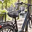 Zurigo Fietszadel zwart - city/trekking uitvoering met handgreep voor dagelijks fietsgebruik