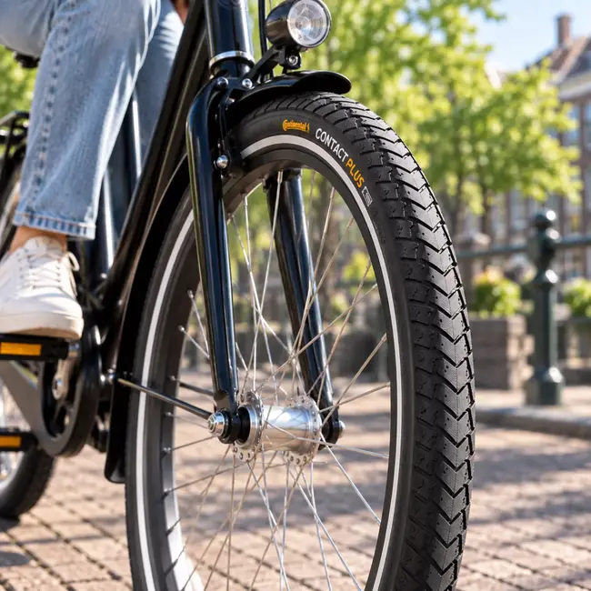 Continental Buitenband 28 x 1,60 zwart - 42-622 met reflectie en geschikt voor e-bikes tot 50 km/u
