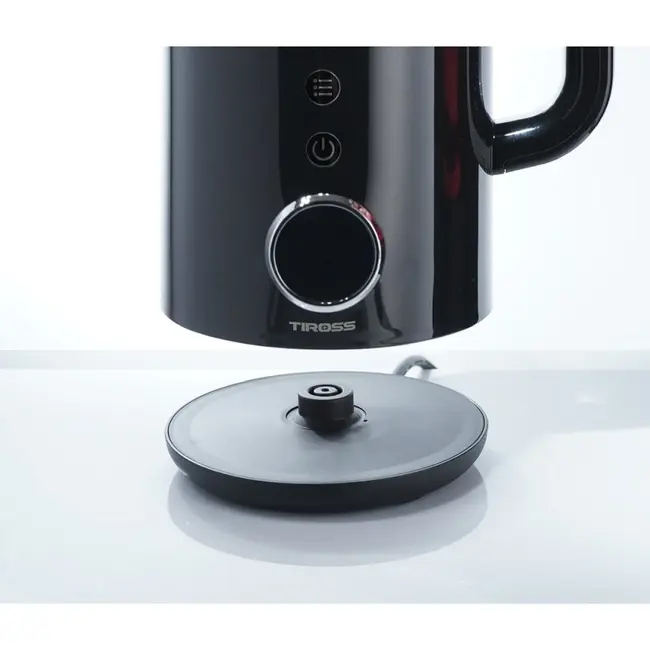 TIROSS Waterkoker 1,7 l met 7 temperatuurstanden, warmhoudfunctie, en kleurendisplay