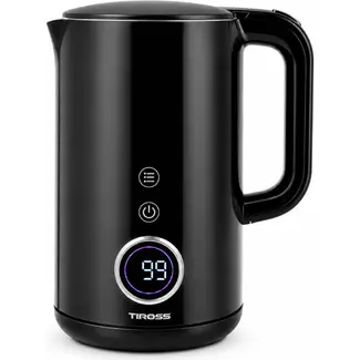 TIROSS Waterkoker 1,7 l met 7 temperatuurstanden, warmhoudfunctie, en kleurendisplay