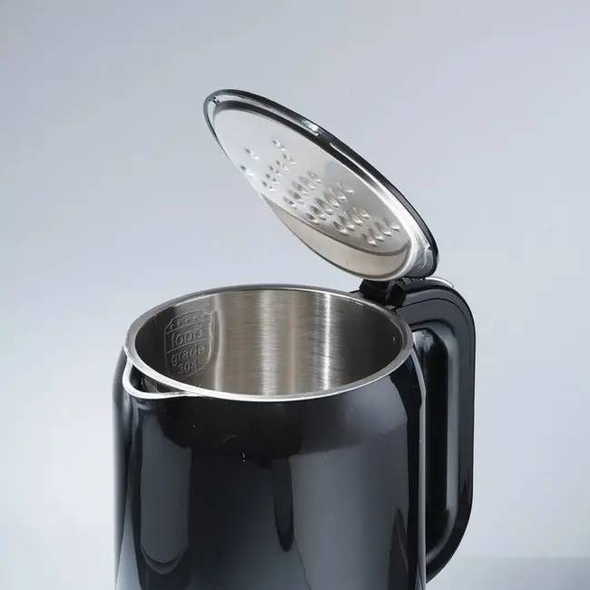 TIROSS Waterkoker 1,7 l met 7 temperatuurstanden, warmhoudfunctie, en kleurendisplay