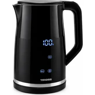 TIROSS Waterkoker 1,7 l met temperatuurregeling en vier standen