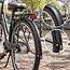 Kalloy Spatbord achter 28 x 1 5/8 x 1 3/8 mat zwart - 58 mm breed voor passende 28 inch fiets