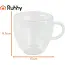 Ruhhy Hartvormig Glas - Dubbelwandig - Borosilicaat - 240 ml