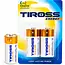 TIROSS C LR14 alkaline batterijen 1,5 V - verpakking met 2 stuks