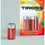 TIROSS C R14P zink-koolstof batterijen 1,5 V - verpakking met 2 stuks