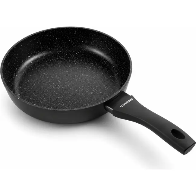 TIROSS Granieten koekenpan 26 cm met GREBLON laag voor alle kookplaten