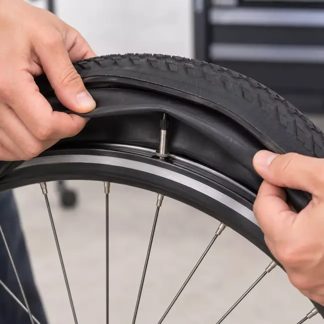 WTB Fietsbinnenband zwart - met Frans ventiel voor vervanging op een passende fiets en velg
