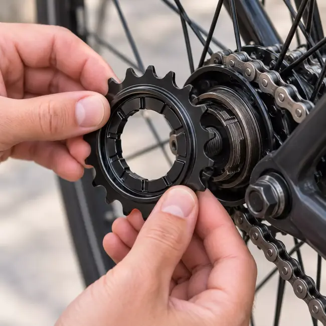 Shimano Tandwiel 18T zwart - opsteekmodel 2,3 mm voor passende fietsaandrijving en achternaaf