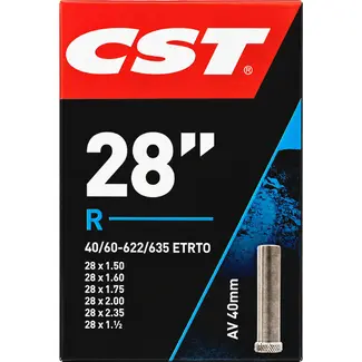 CST Binnenband 28" - Auto/Schrader ventiel 40mm - Geschikt voor diverse bandenmaten
